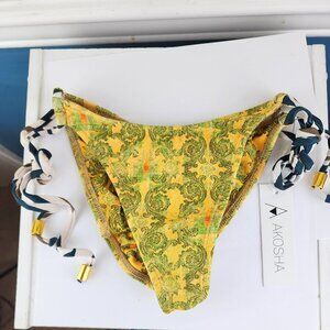 Akosha Bali Jet Set Bottom Women's Bikini Size Medium Miami NWT